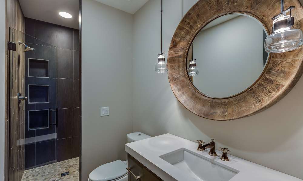 Bathroom Large Mirror Removing Ideas